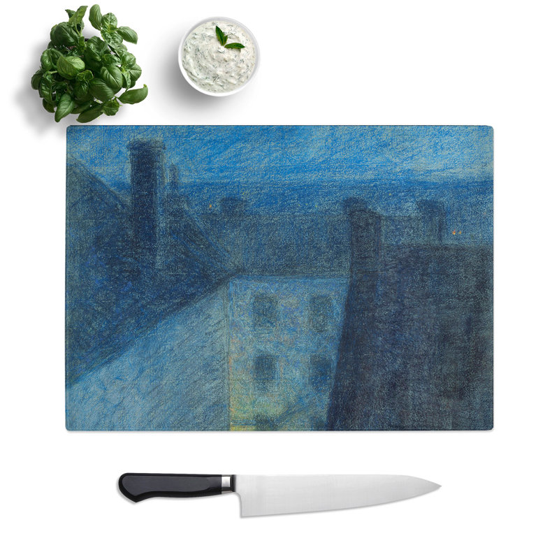 Dusk by Eugene Jansson Chopping Board, 20cm W x 28.5cm L