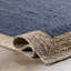 Tapis bleu / naturel Giard-858470446