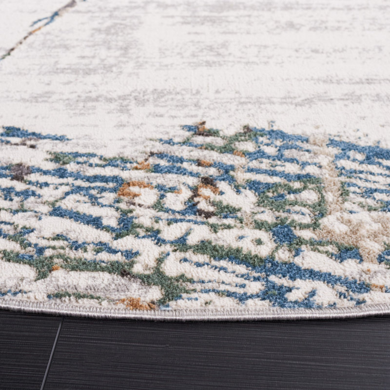 Cesara Air Performance Abstract Rug, Runner 2'2" x 9'