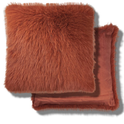 4 x Chelsea Filled Luxury Faux Fur Cushion 45x45cm