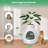 Extra Large Hidden Plant Litter Box Furniture with Smart Odor Control System, Scoop