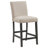 Aliziah Boucle Upholstered Counter Chair Beige-95668004