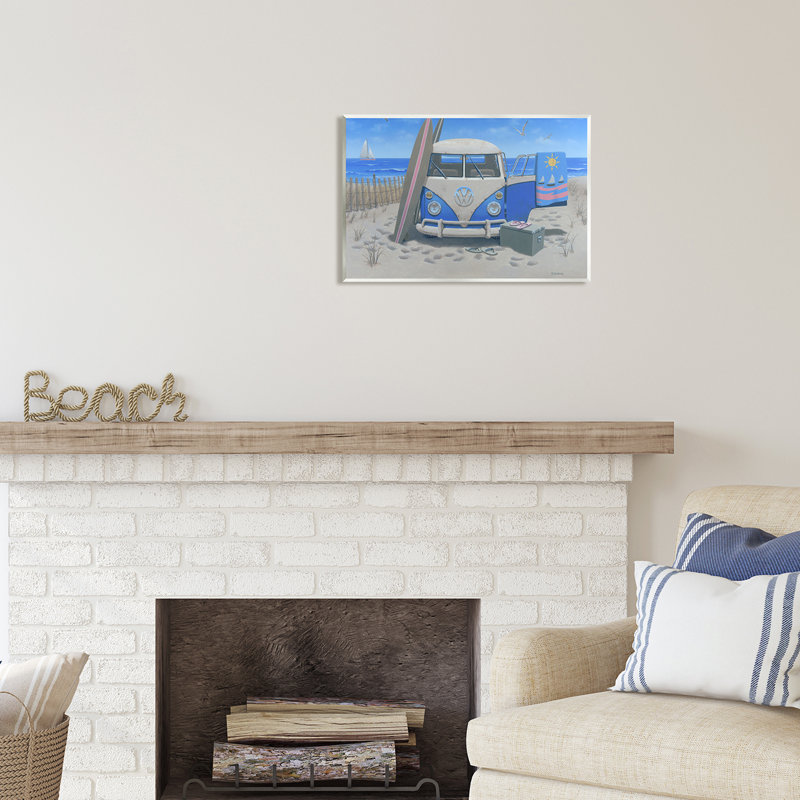 Au-427-Giclée, peinture de plage tropicale d'été, H 13 po x l 19 po x P 0,5 po, Mdf