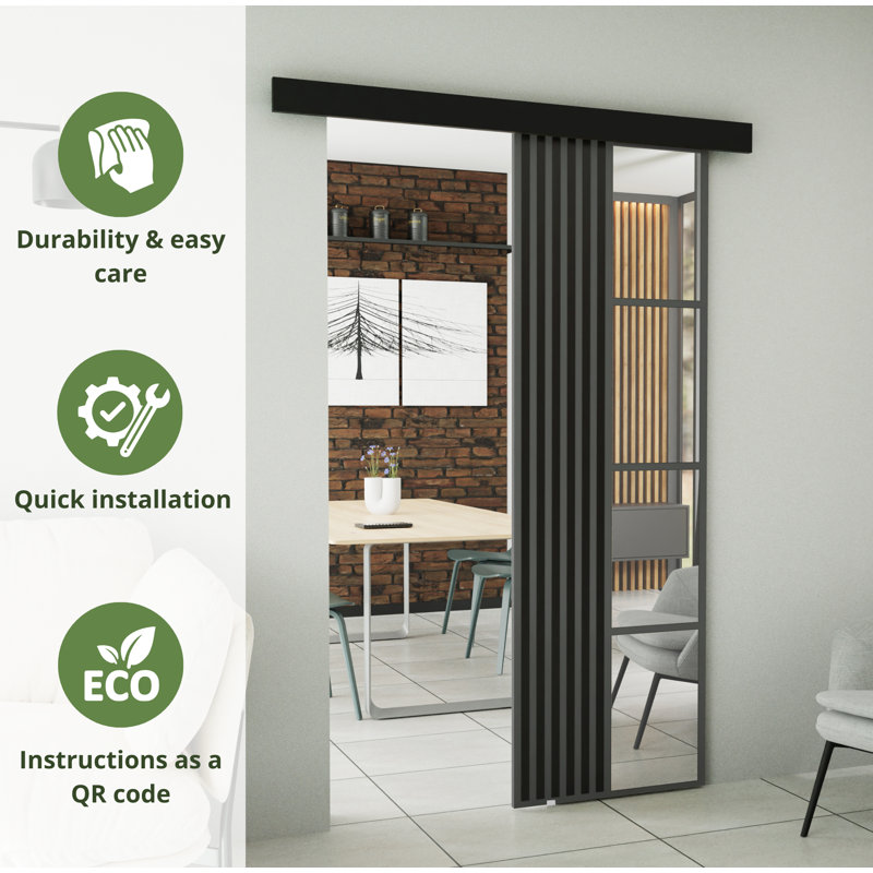DOOR MOLI 1, 62cm x 205cm, Graphite Grey