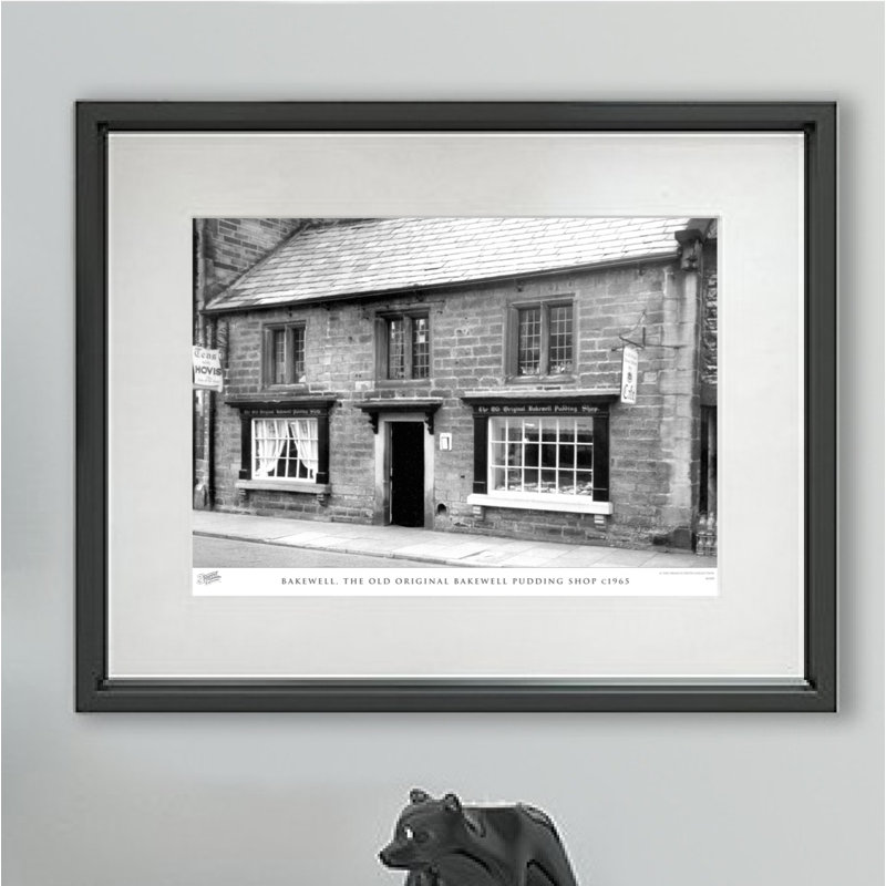 Bakewell, The Old Original Bakewell Pudding Shop C1965 - Single Picture Frame Print, 40cm H x 50cm W x 2.3cm D
