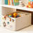 49L Large Capacity Foldable Storage Bin With Sturdy Steel Frame, Ideal For Organizing Clothes, Blankets, Toys, Books, And Household Items,Beige-817064476-817064486