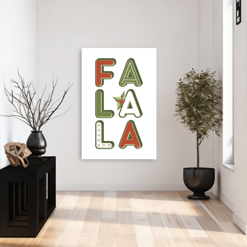 Affiche murale d'hiver d'hiver Falala Christmas Cheer, H 48 po x l 32 po