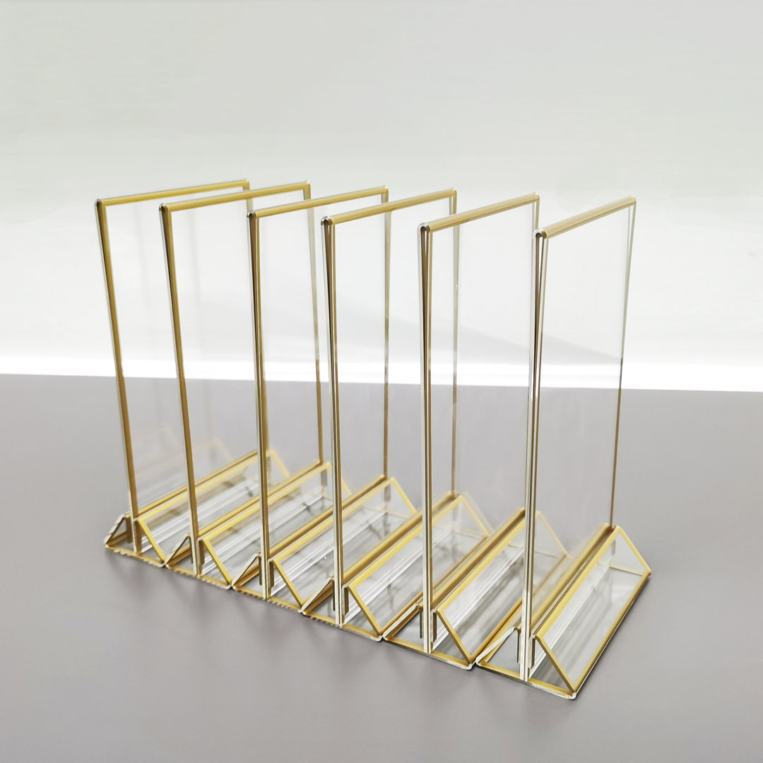 Stand Alone Picture Frame (Set of 6) FixtureDisplays Picture 