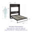 Lit escamotable avec rangement latéral Wexford-66880880-66880882