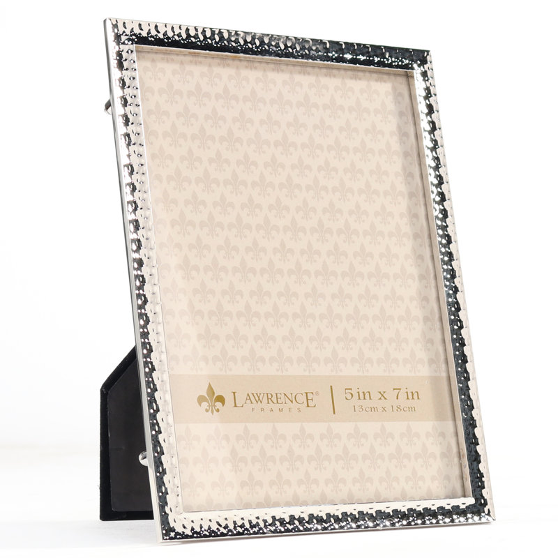 Cadre photo Belpre, Argent, 5 po x 7 po