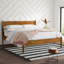 Ensemble de chambre configurable avec lit plateforme Aliyna