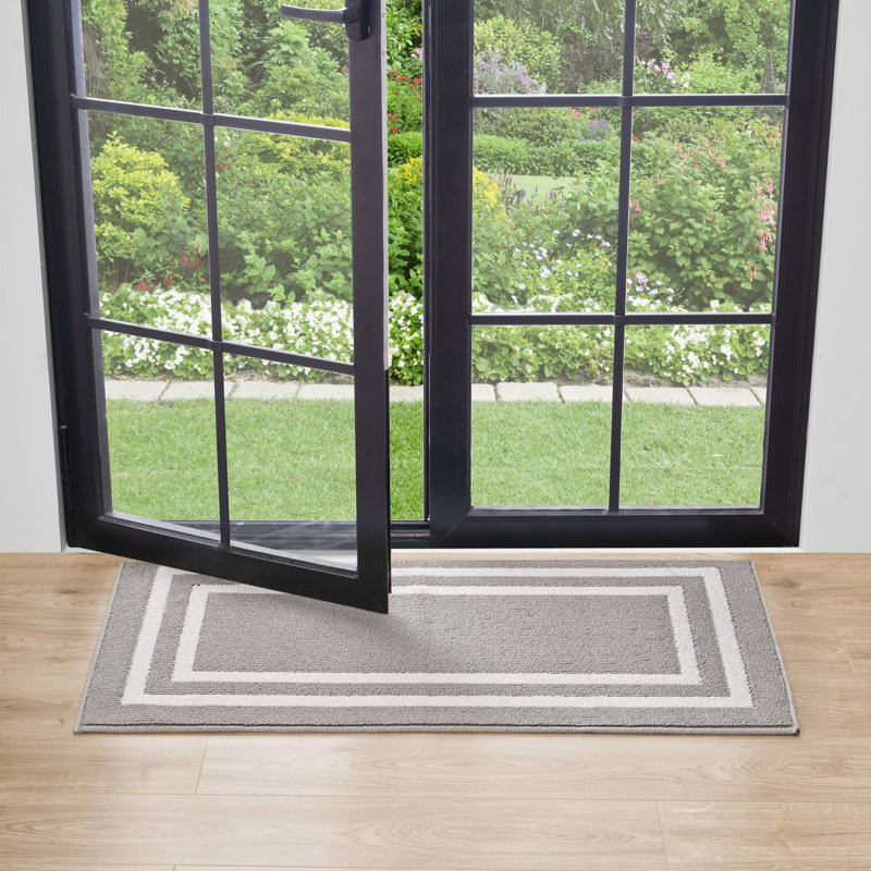 Tapis capitonné à 1 ligne Nautica, Rectangle 2 pi 2 po x 3 pi 9 po