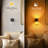 Night Light 2 Pack Plug In Wall Lights Dimmable With Light Sensor 1800K Amber Light Modern Nightlight For Bathroom Hallway Kitchen Decor
