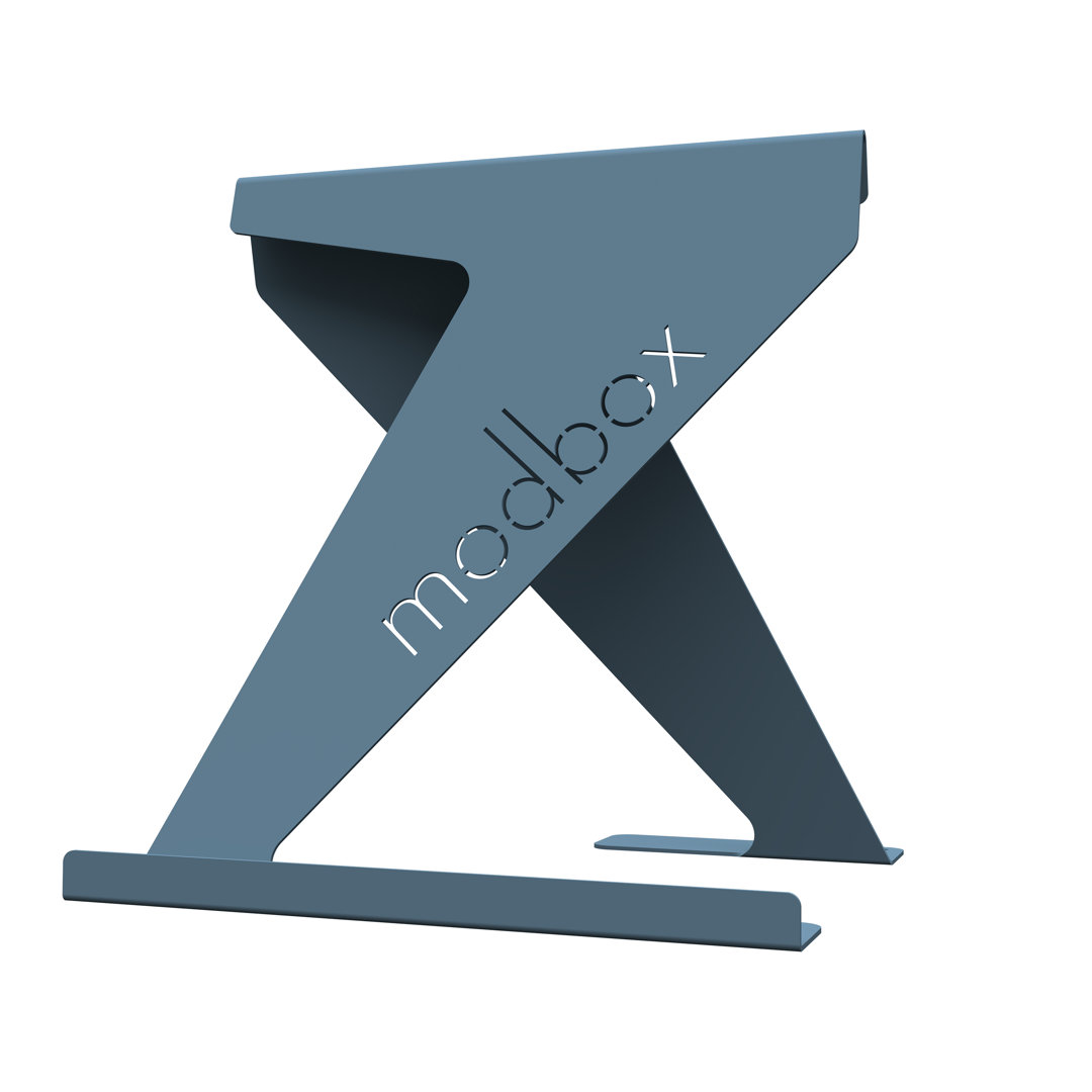 Modern Vinyl Record Display Stand In Retro Colors Modbox USA