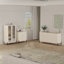 Abbey 67" Sideboard In And Off White-922443732