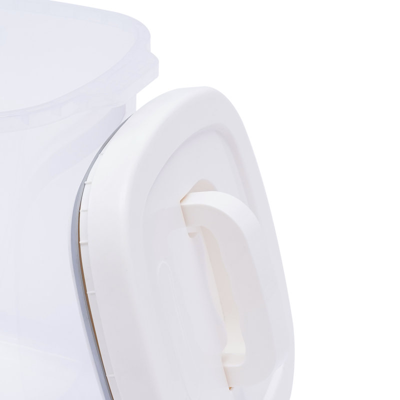 Verre clair 176 oz. Contenant alimentaire