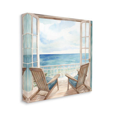 " Seaside Window View "