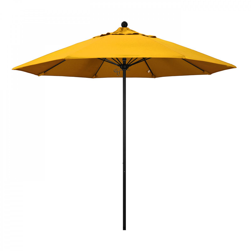 Parasol de marché 9 pi Sinclair, Toile jaune performance