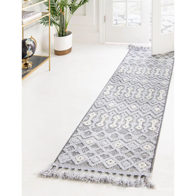 Breyer Abstract Indoor Rug, Runner 2'7" x 12'