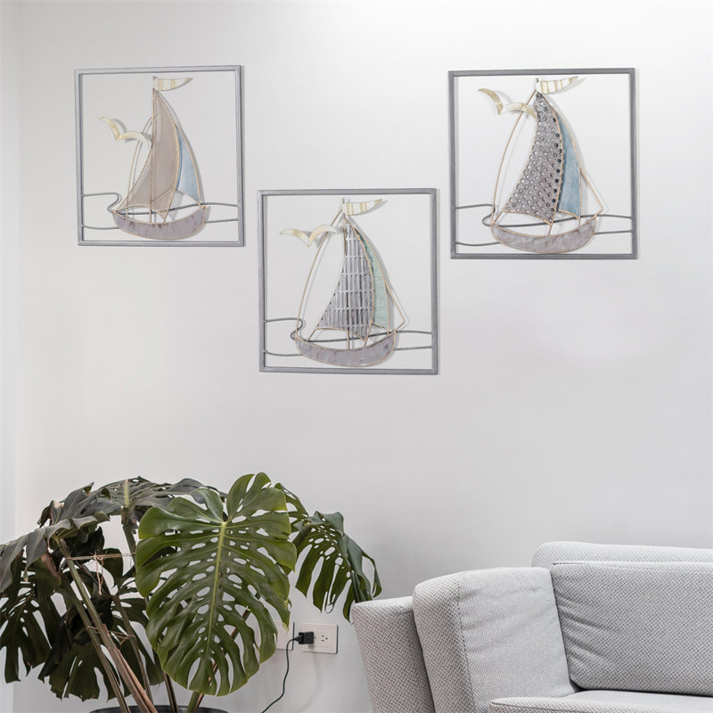 Plants & Flowers Wall Decor on Metal