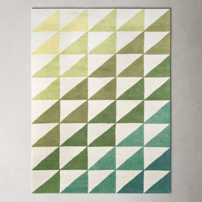 Glory Wool Geometric Indoor Rug