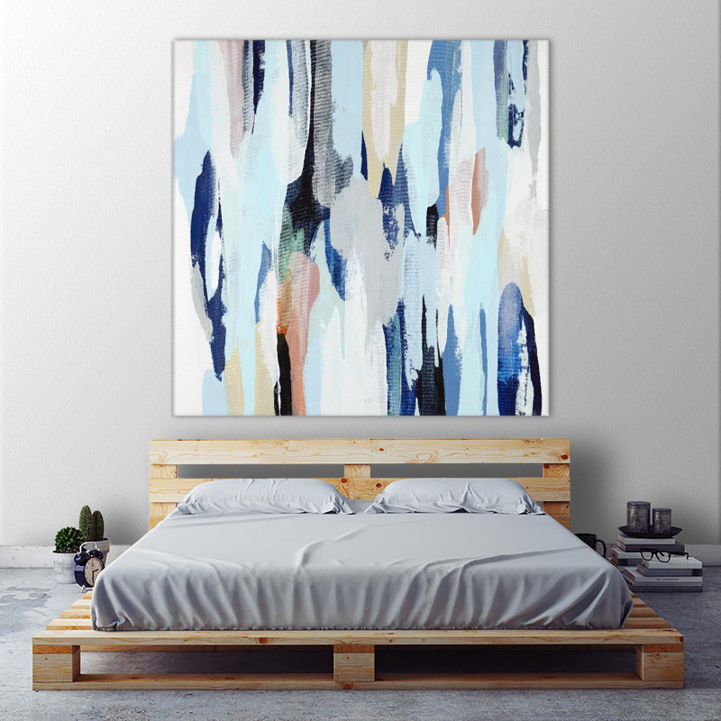 " Creating Coastal " by Daleno Art, 84" H x 84" W x 1.5" D