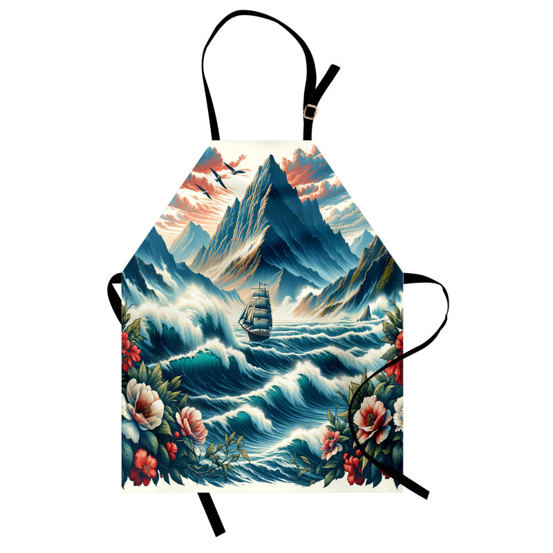 No Pattern Bib Apron