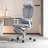 Inbox Zero Adjustable Reclining Swiveling Accent Game Chair