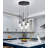 5-Light Glam Pendant Light Led Dimmable Chandelier Fixture-1719962966
