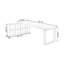 Bureaux rectangulaires en bois massif brun clair-107394637-107394639