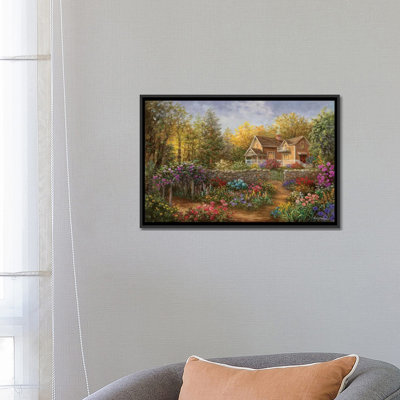 «A Pathway of Color» par Nicky Boehme, reproduction sur toile tendue sur châssis
