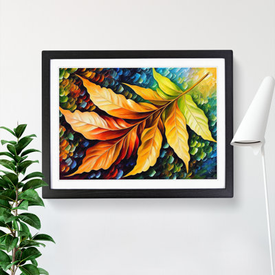 Glorious Plant Leaf Vol.5 - Framed Print