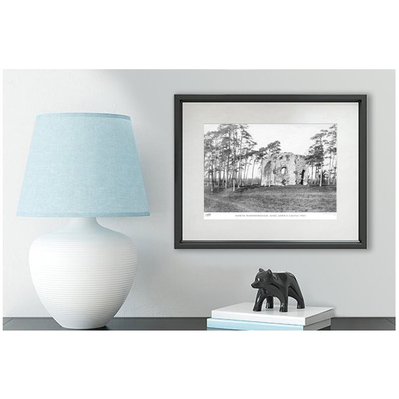 North Warnborough, King John's Castle 1903 by Francis Frith - Single Picture Frame Print, 45cm H x 60cm W x 2.3cm D