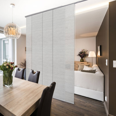 Sharmaine Deluxe Adjustable Sliding Semi-Sheer Vertical Blind
