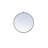 Cassie Metal/Manufactured Wood Round Wall Mirror-1825838291-1825125700