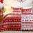 Christmas Reindeer and Tree Reversible Duvet Cover Set-135939716
