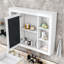 Armoire de toilette murale avec rangement dissimulé Zackaria-1350406267