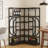 Industrial Style Display Rack,Bookcase,Corner Bookshelf