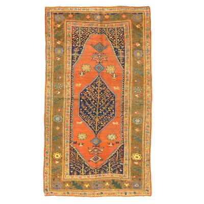Tapis multicolore de haute qualité noué à la main