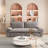 3-in-1 Convertible Sleeper Sofa-1437268689
