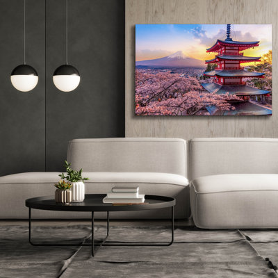 «Chureito Pagoda Japon» par Epic Portfolio, art mural sur toile
