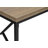 Accent Table Entryway Table Entry Table Narrow Console Table Hallway Table Laminate Metal Frame-535029618