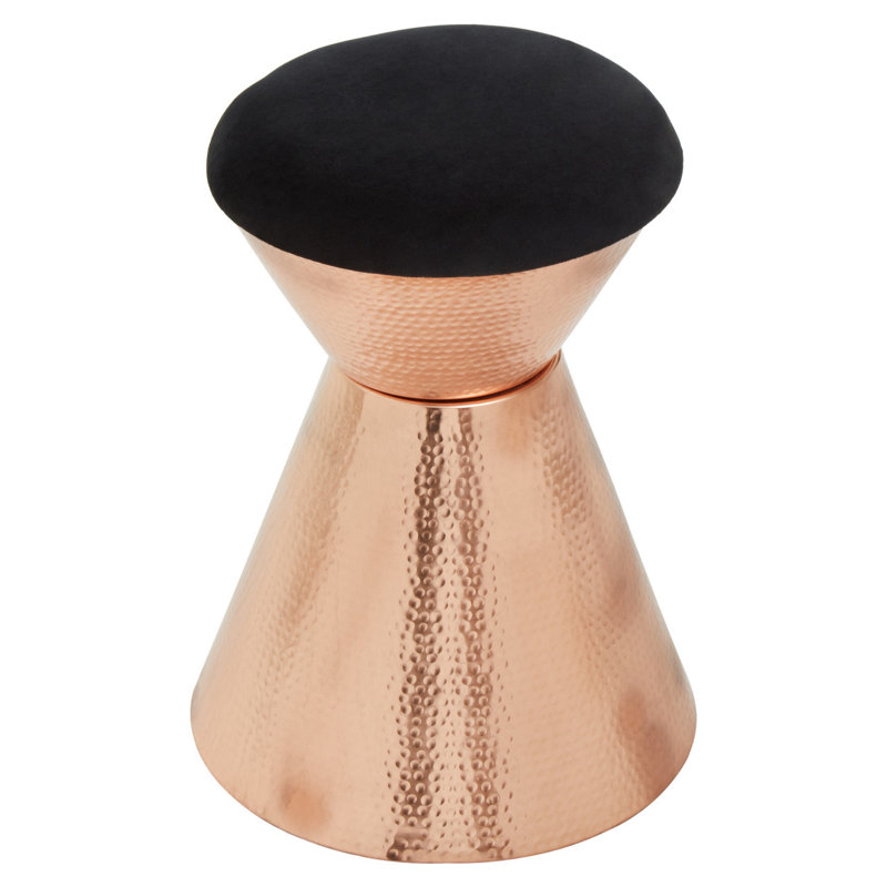 Thaler Stainless Steel Accent Stool