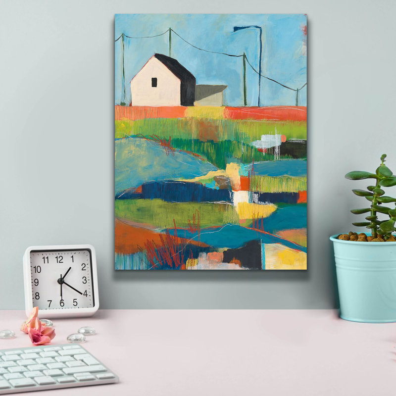 «Western Edge» par Jan Weiss, art mural sur toile