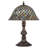 17"H Tiffany Fishscale Accent Lamp