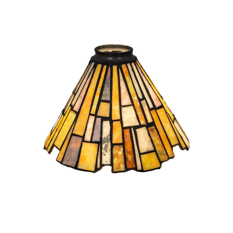 Meyda Tiffany & Stained Glass 5.5'' H x 8'' W Glass Bell Lamp Shade