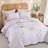 3-Pieces Floral Quilt Set, Vibrant Printed Quilt Bedding with 2 Pillowcases-116926244-132280162
