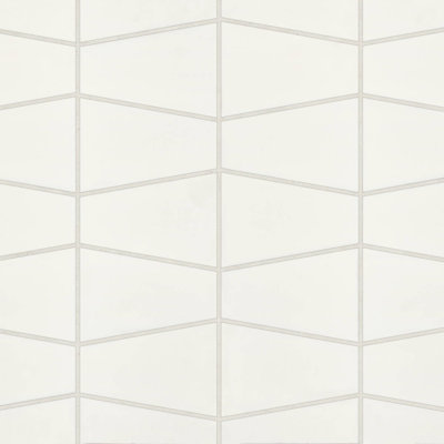 Mosaïque en porcelaine mate trapézoïdale Marin