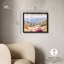 «Colorful Valley II Shadowbox Print Colorful Landscape» par Art Remedy-115130563-115130565