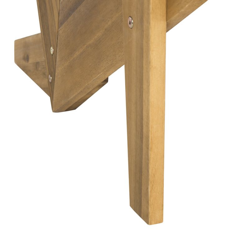 Chaise Adirondack en bois massif Ursa, Naturel